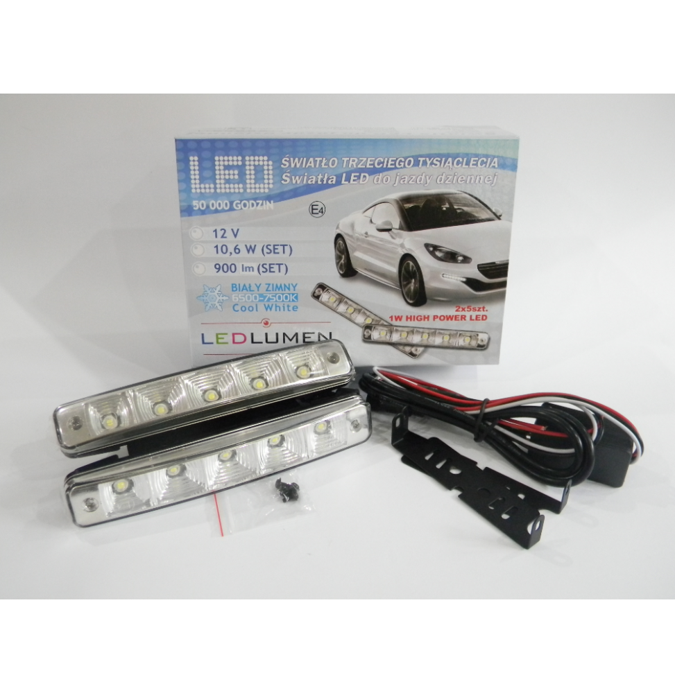 DRL13 2X5pcs HIGH POWER LED