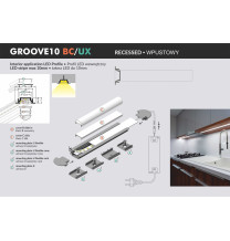 Profil LED GROOVE