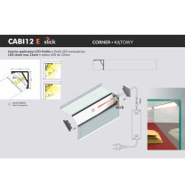 Profil LED CABI12 E