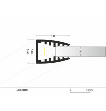 Profil LED MIKRO10