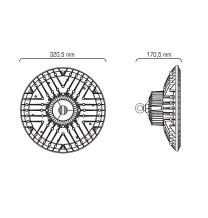 LED-600/100W 154x3030 LED High Bay CW