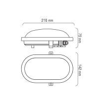 BH-03 20W 1521lm LED IP65 NW