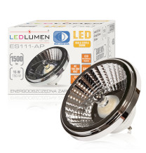 ES111-AP GU10 230V 15W LED 35 st. CCD WW