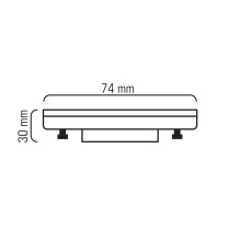 GX53-AP 12W 230V 16x2835 LED CCD NW