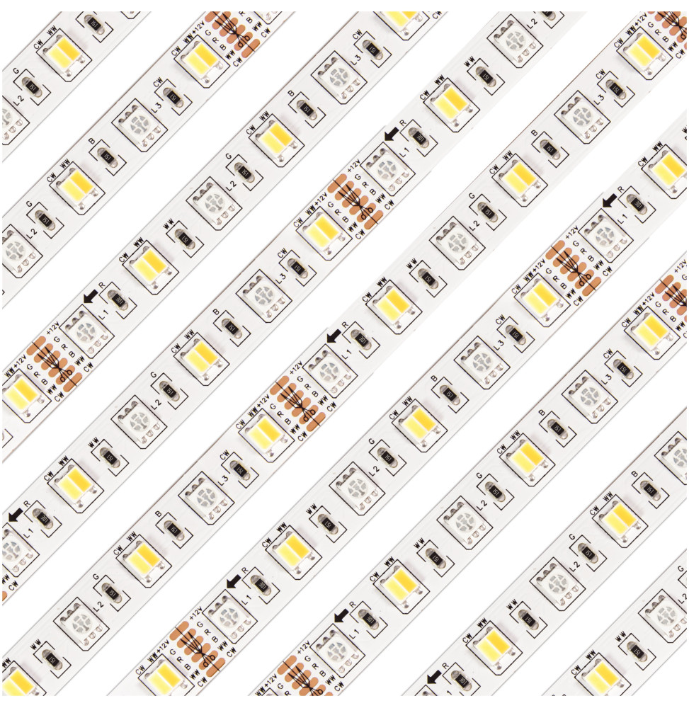 BY-036/60LED 12V 5m IP00 RGB+CCT BY-036/60LED 12V 5m IP00 RGB+CCT