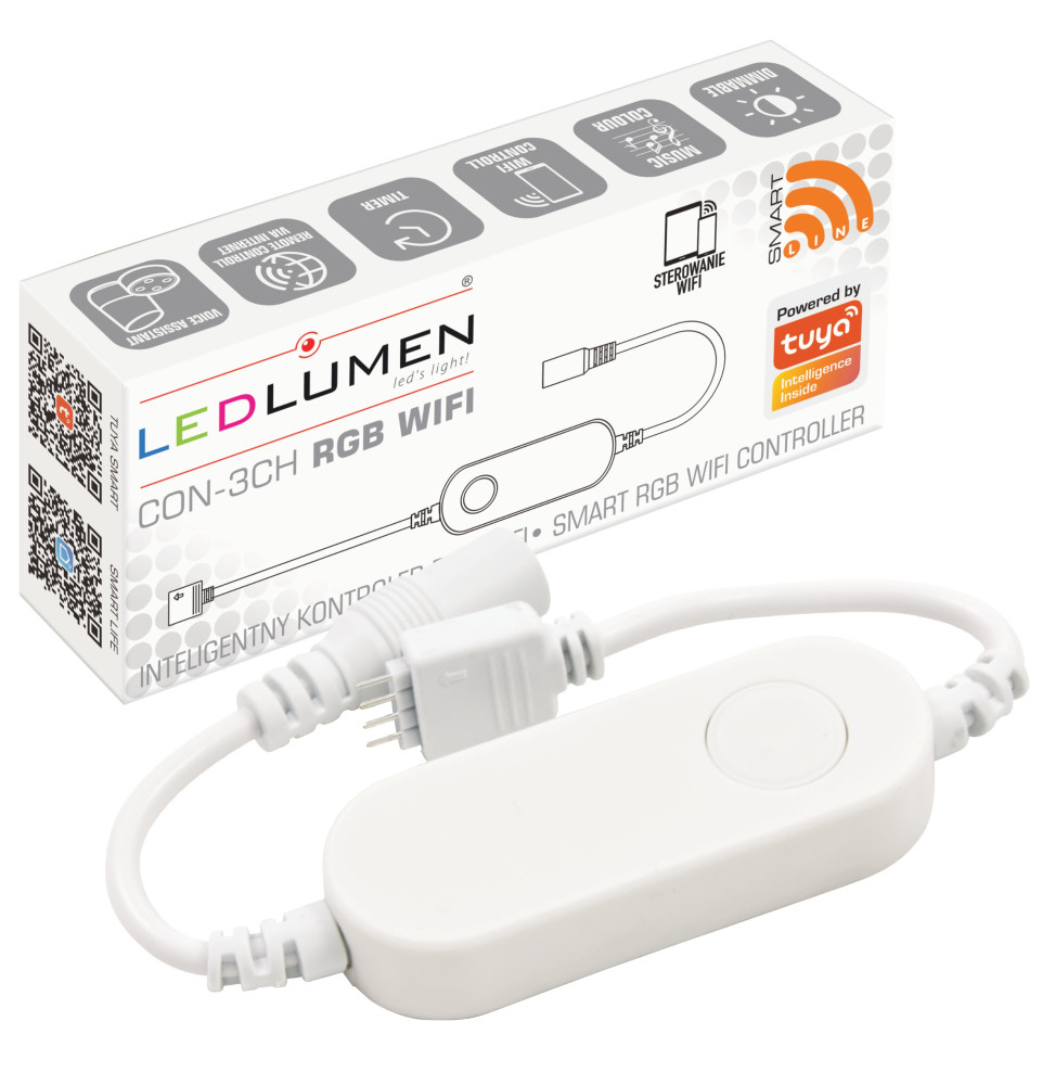 CON-3CH sterownik RGB WiFi TUYA