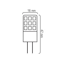 T16-AP G4 3W 12V LED NW