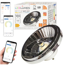 ES111-AP GU10 10W LED WiFi CCT