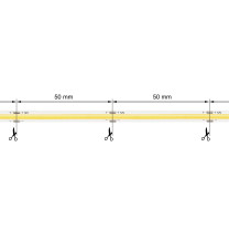 BY-037 LED COB 12V 5m IP20 WW