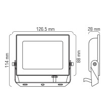 HL-29/20W naświetlacz LED IP65 NW