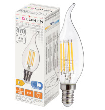 Żarówka LED CL35-G E14 230V 4W FILAMENT 470lm NW