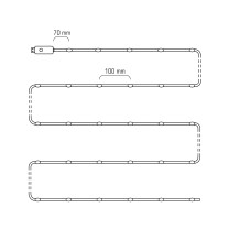 SF-02/100 LED WW 10m USB SMART