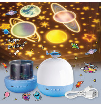 Lampka nocna LED dla dzieci projektor gwiazd NL-09 HELIKOPTER