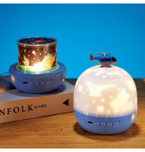 Lampka nocna LED dla dzieci projektor gwiazd NL-09 HELIKOPTER