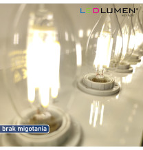 Żarówka LED CL35-G E14 230V 6W FILAMENT 806lm biała neutralna